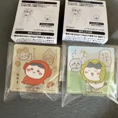 ちいかわアクリルシーンクリップ　ビスケット　ハチワレ　カレーのお供　2点セット