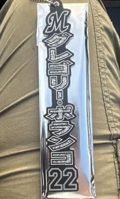 千葉ロッテマリーンズ ラメキーホルダー グレゴリーポランコ
