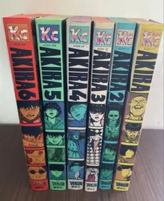 AKIRA 1〜6巻 全巻セット 全巻初版 一部ハガキ付き チラシ付き - メルカリ