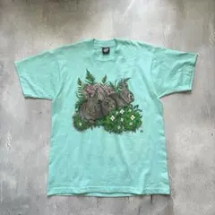 1990s Three Rabbits Animal Tee