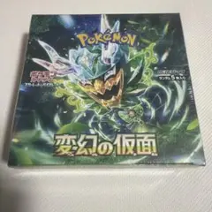 ポケモン 変幻の仮面 BOXシュリンク付き ポケモンカード 変幻の仮面Box シュリンク付 - メルカリ