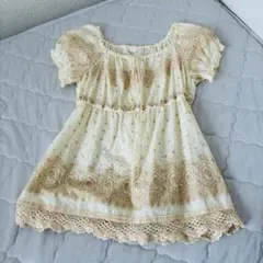 美品 レース ピンクハウス ブラウス ロリィタ ロリータ かわいい パフスリーブ