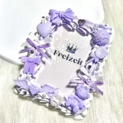 ホイップデコ　トレカケース　硬質ケース　B8 パープル　紫A