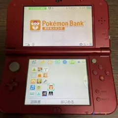 New 3DS LL モンハンモデル 本体　ポケモンバンク&ポケムーバー付属