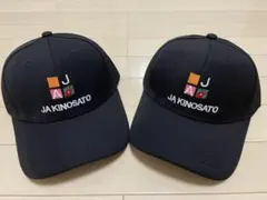 キャップ　帽子　黒　2個セット　新品未使用品　フリーサイズ　レア　非売品