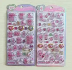 エスターバニー うるちゅる うるちゅるポップシール ２枚セット