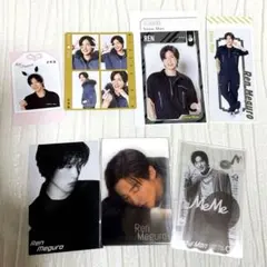 SnowMan目黒蓮　カード/切抜き/バースデーカレンダー