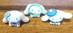 ガチャガチャ　シナモンロール３個セット　サンリオ　マスコット