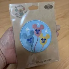 新品 ディズニー ミッキーバルーン ワッペン 2WAY＆アイロン接着