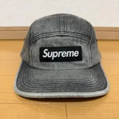 Supreme Denim Camp Cap グレー - メルカリ