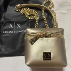 ARMANI EXCHANGE ゴールド チェーン ショルダーバッグのサムネイル