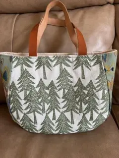 ミナペルホネン ハンドメイド 大きなマチのバッグ