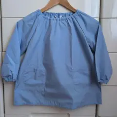スモック 水色 サイズ120
