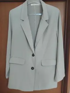 Ray Cassin　テーラードジャケット　ベージュ　春夏　フリーサイズ