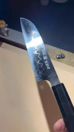 水野鍛錬所　5代目　白鋼　本焼き　三徳　180mm 水野鍛錬所 5代目 白鋼 本焼き 三徳 180mm - メルカリ