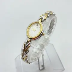 SEIKO】 ゴールド シルバーブレスレット時計 シェル文字盤 - メルカリ