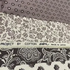 コットン生地 花柄 ドット 日本製 約110cm幅×100cm