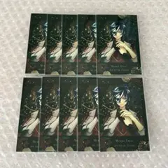 あくねこ 執事と過ごすクリスマスチェキ風カード ボスキ