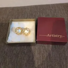 Artistry ゴールド パール イヤリング　ヴィンテージ
