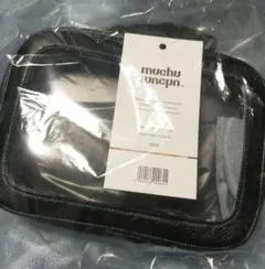 muchu muchu つれてってぬいショルダー 黒 ブラック ぬいポーチ