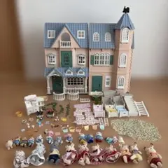 シルバニアファミリー　デラックスセレブレーションホーム　お人形