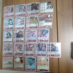 ワンピースカード 赤