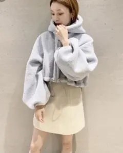 SNIDEL ボアマウンテンパーカー