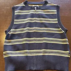 FREAK'S STORE ストライプ ニットベスト