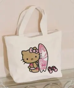 Rady ハローキティ コラボ 日焼けキティミニトートバッグ