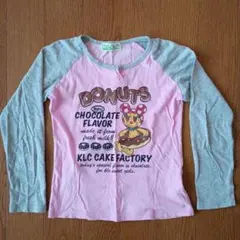 K.L.C. ドーナツデザイン 長袖カットソー 140cm女の子