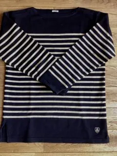 ORCIVAL ネイビー ボーダー 長袖ニット M