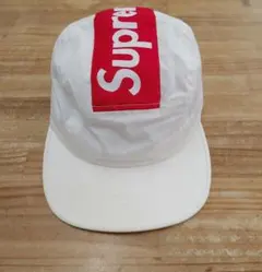 SUPREME 16AW TOP STRIPE CAMP CAP BOX