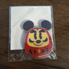 ディズニーランド　ランヤード　ピンバッジ　だるま　お正月