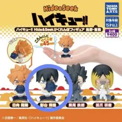 ハイキュー かくれんぼフィギュア ガチャガチャ 影山飛雄