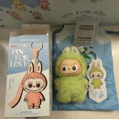 POP MART PIN FOR LOVE イニシャルラブブ　V