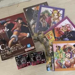 値下げ　ワンピース　ルフィ　フィギュアセット