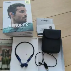 AFTERSHOKZ AEROPEX 骨伝導イヤホン ブルーエクリプス