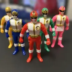む*ん様 バンダイ 超獣戦隊ライブマン ソフビ5体セット - メルカリ