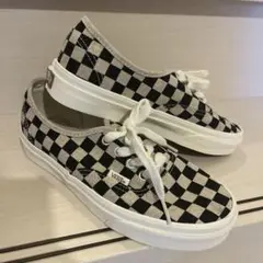 Vans チェック柄 スニーカー ローカット