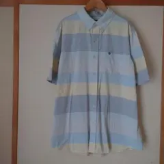 CHAPS 半袖 ボタンダウンシャツ ストライプのサムネイル