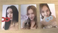 TWICE オフラインくじ 参加賞 ポップアップ 8周年 チェヨン　サナ　ナヨン