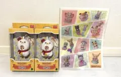 シルバニア キーチェーン シカの赤ちゃん 雪だるま 2個セット　おまけ付き