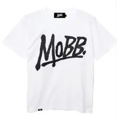 MOBB. ロゴプリント Tシャツ ホワイト