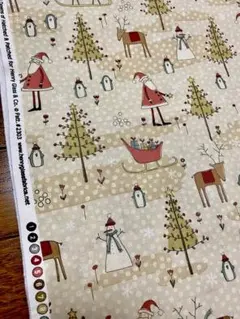 クリスマスモチーフ　アメリカ製　約110×50㎝