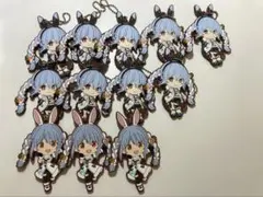 兎田ぺこら ラバーキーホルダー 12点セット