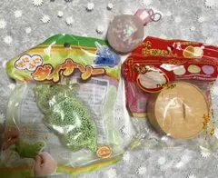 スクイーズ　ダイナソー　中華まん　香水瓶　セット