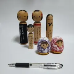 川*ジ様 日本民芸　こけし6点