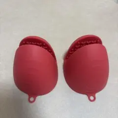 アサヒ軽金属　シリコン鍋つかみ1セット(2個)レッドのサムネイル