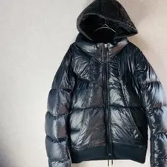 Nike ブラック フード付きダウンジャケット M