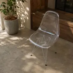 KANADEMONO Shell Chair クリア シンプル オフィスチェア① - メルカリ